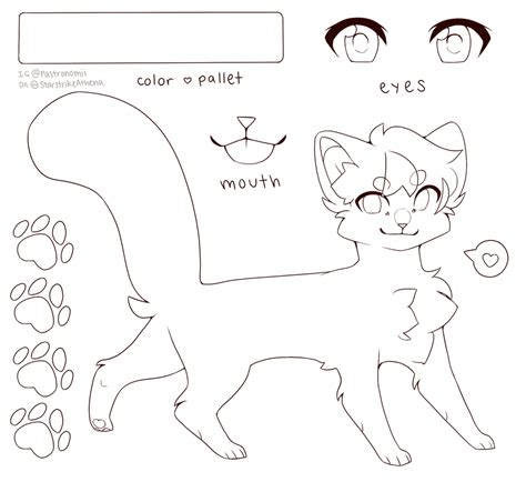 Free F2u Cat Base Reference Sheet Base Ftu By Starstrikeathena On Deviantart