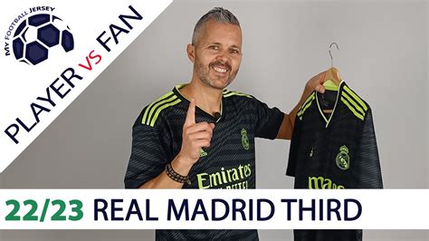 Real Madrid Third Jersey Player Version Vs Fan Version Youtube