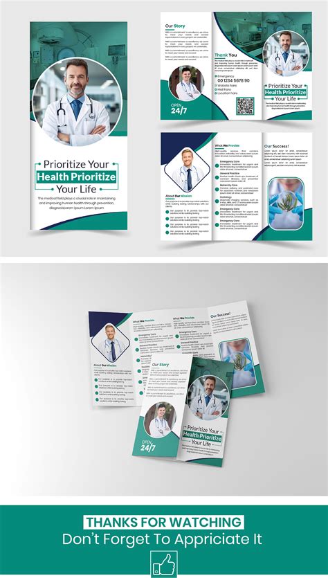modern medical brochure design :: Behance