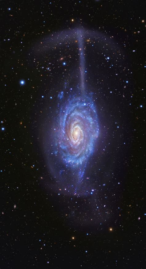 Billions and Billions - NGC 4651: The Umbrella Galaxy Spiral galaxy NGC...