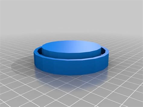 Replacement Lid for Lee Powder Dispenser by Bruce | Download free STL model | Printables.com