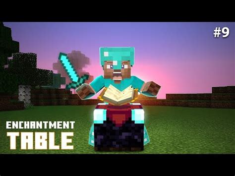 It S Time To Power Up The Armour With Enchantment Table Minecraft