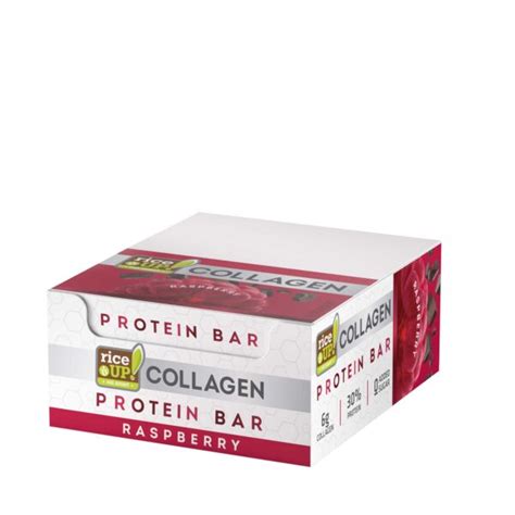 RiceUP Collagen Protein Bar Raspberry 50g RiceUP