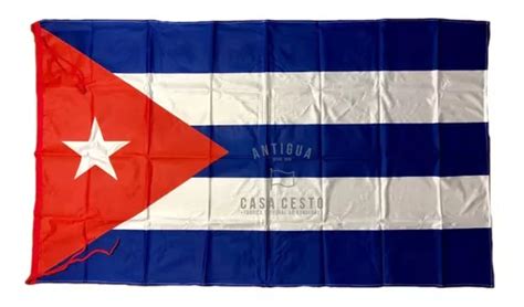 Bandera De Cuba 90x150cms - Premium - Antigua Casa Cesto