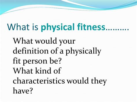 Ppt What Is Physical Fitness ……… Powerpoint Presentation Free