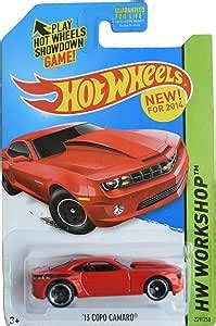 Amazon Hot Wheels Copo Camaro HW Workshop Red Toys Games