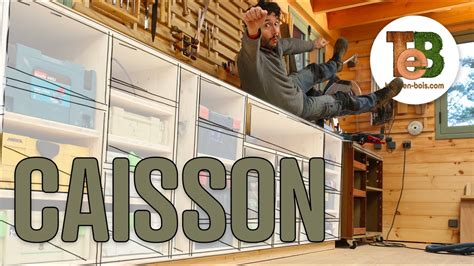 Fabriquer Un Grand Caisson Pour Des Rangements D Atelier Modulable