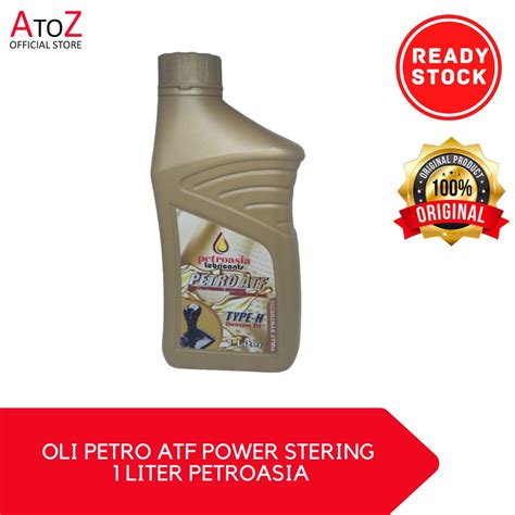 Jual OLI PETRO ATF POWER STERING 1 LITER PETROASIA Shopee Indonesia