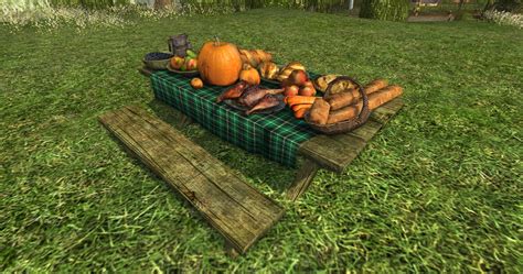 Picnic Table Bingo Lotro Housing By Dandco Du Milieu