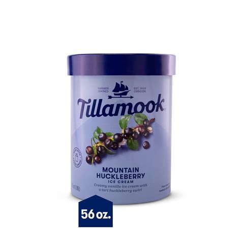 Tillamook Mountain Huckleberry Ice Cream 56 Fl Oz