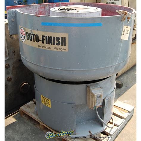 For Sale 7 Cu Ft Roto Finish Vibratory Finishing Mill Bowl Type