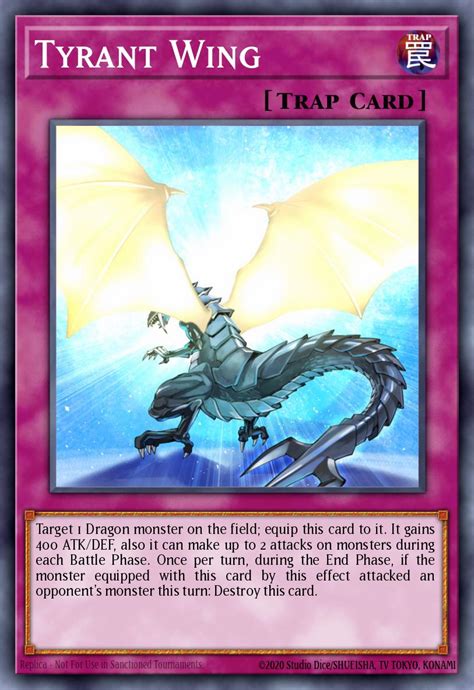 Tyrant Wing Yu Gi Oh Card Database Ygoprodeck