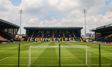 Nottingham Venue Hire Meadow Lane Stadium Notts County Fc