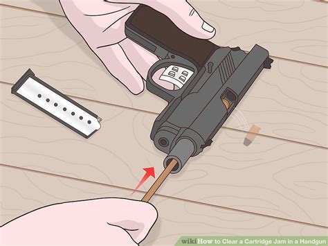 7 Ways to Clear a Cartridge Jam in a Handgun - wikiHow