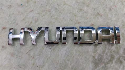 Emblema Letras Trasera Hyundai Para Getz Maleta Mercado Libre