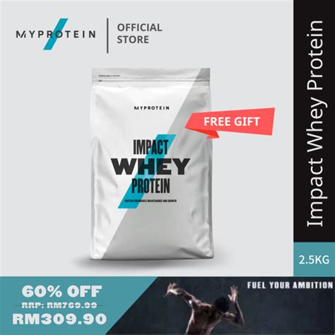 MyProtein Impact Whey Protein Chocolate Smooth 2 5KG FreeGift