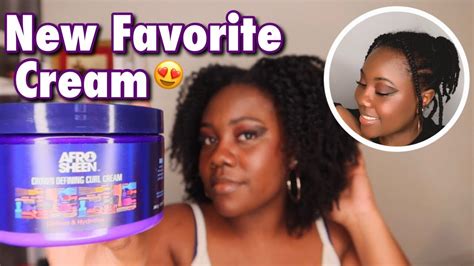 Super Moisturized Twistout Afro Sheen Curl Cream Review Youtube