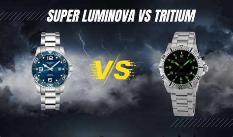 Superluminova Vs Tritium Watches Who Wins The Lume Battle