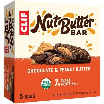 Clif Nut Butter Bar Chocolate Peanut Butter Energy Bars Oz Ct