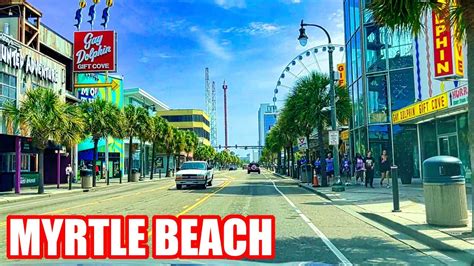 Myrtle Beach Ocean Boulevard Driving Tour What S New In Youtube