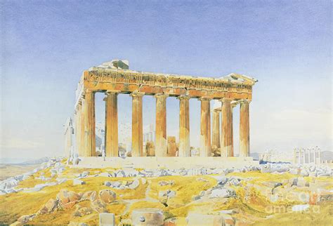 The Parthenon Painting By Thomas Hartley Cromek