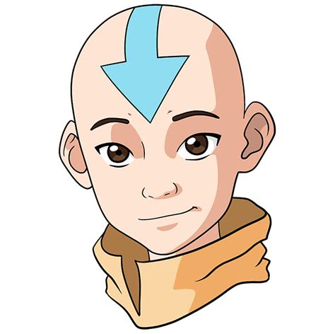 How To Draw The Avatar Aang - Waypush7