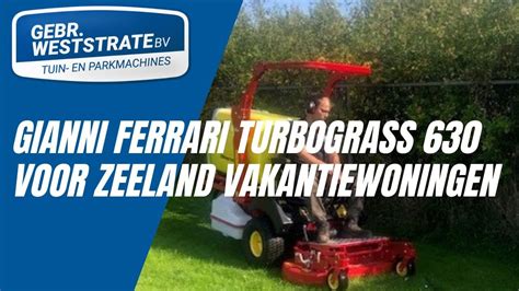 Gianni Ferrari TurboGrass 630 Afgeleverd YouTube