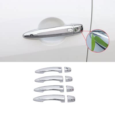 ABS Chrome Door Handle Cover Molding Trim For Nissan Sentra 2020 2021