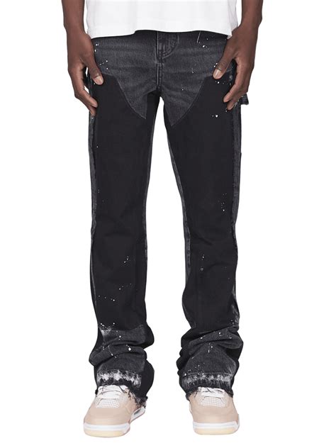 Flare Denim Black Reputation Studios