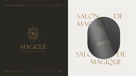 logo  magic brand logo design logotip aydentika  behance