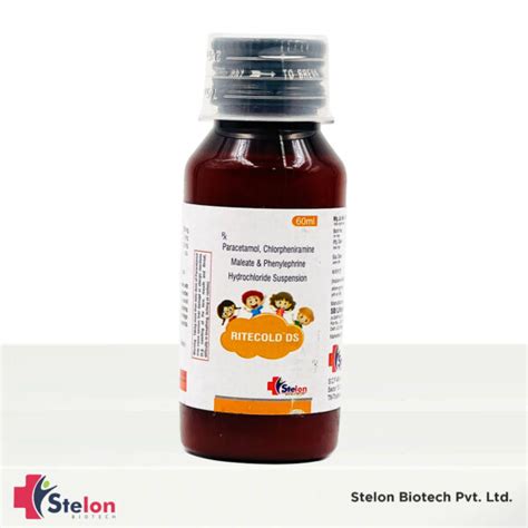 Paracetamol 250 Mg Phenylephrine 25 Mgchlorpheniramine 2mg Syrup