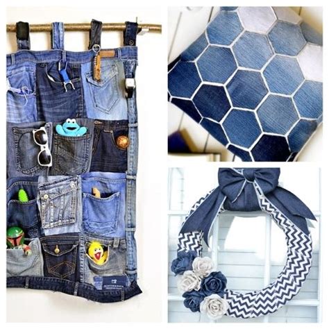 20 Thrifty Upcycled Denim Projects Fun Diys To Use Up Old Jeans