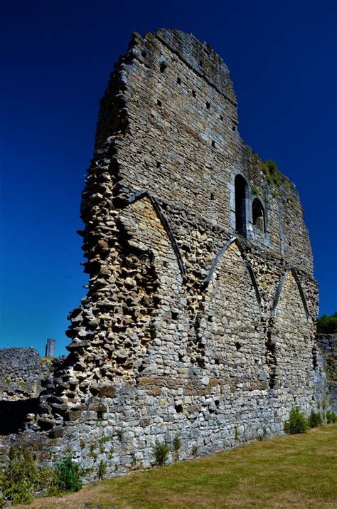 North Yorkshire Landmarks - Kirkham Priory Stock Photo - Image of ...