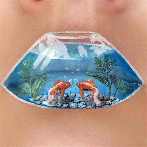 Blowing Minds with Stunning 3D Lip Art Designs - Trendy Art Ideas