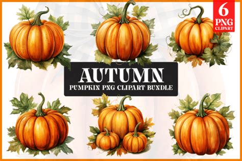 Fall Pumpkin Png Sublimation Bundle Graphic By Thedigitalstore