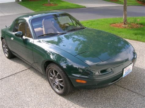 1991 British Racing Green Special Edition Mazda Miata with Hard Top - Classic Mazda MX-5 Miata ...