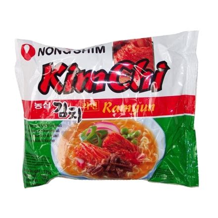 Nong Shim Instant Nudelsuppe Mit Kimchi Geschmack Bei Asiafoodland De