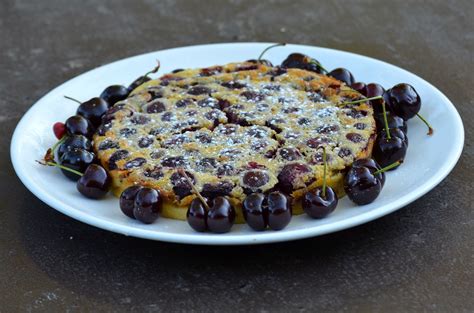 Clafoutis Aux Cerises Et Lait D Amandes La P Tite Cuisine De Pauline