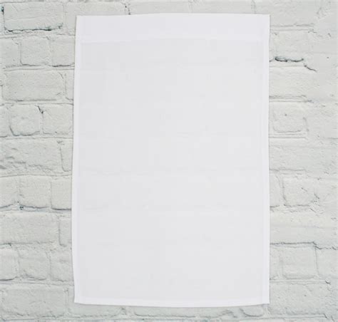 Bright White Blank Sublimation Flags Blanks Outlet