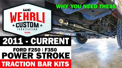 WCFab 2011 2024 Ford F250 F350 Traction Bar Kit YouTube