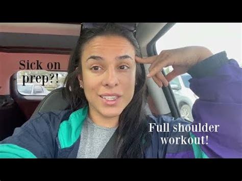 Bikini Prep Diaries Week Getting Sick A Shoulder Workout Youtube