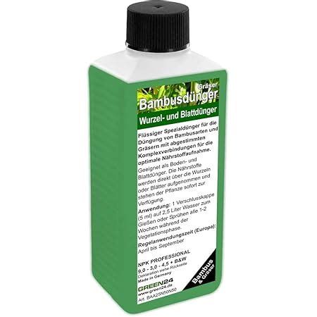 Engrais Liquide Pour Bambou Hightech Npk Pour Bambous Herbes