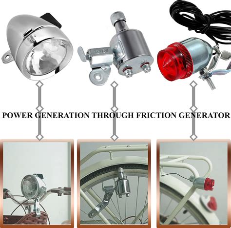 Axitron Generador De Fricci N Para Bicicleta Motorizada Kit De Luz