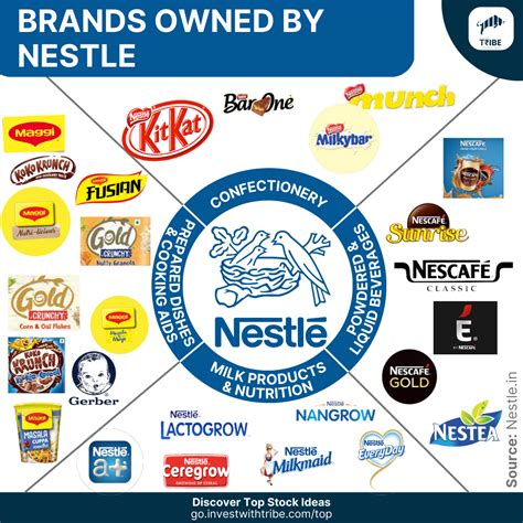 Here Is A Quick Infographic On The Brands Owned By Nestle India What