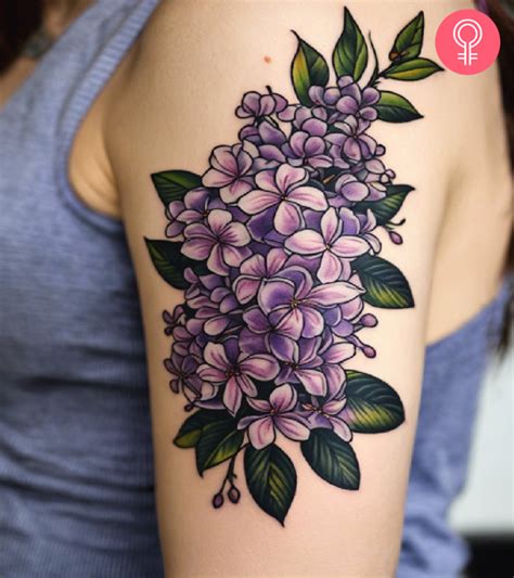 8 Stunning Lilac Tattoo Ideas With Their Meanings