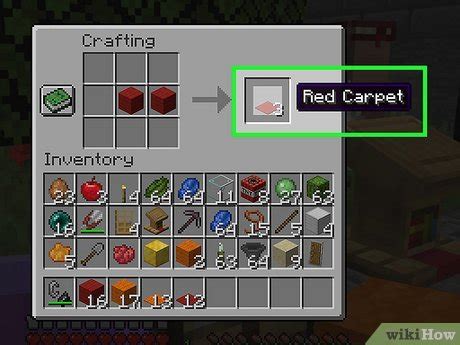 How To Make A Carpet In Minecraft Easy Crafting Guide