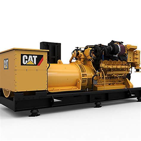 Grupo Electrógeno Diésel C32 Caterpillar Marine Power Systems Híbrido Para Buque 60 Hz