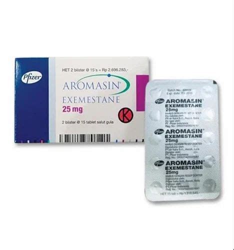 Aromasin Exemestane 25 Mg Tablets At Rs 3455box Aromasin Tablet In