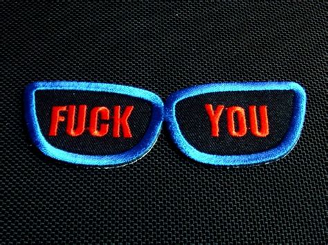 FUCK YOU EMBROIDERY IRON ON PATCHES 50 Pcs GREAT DEAL ROCK PUNK HIPPIE BIKER CHOPPER IRON ON