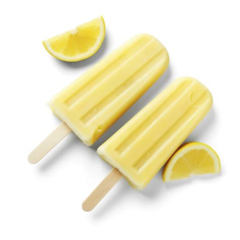 lemon Popsicle isolated on white background, generate ai 25433529 Stock ...